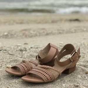 Sole Society nude sandals